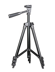 Image showing Photo-tripod on white