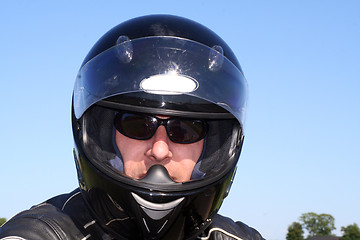 Image showing biker