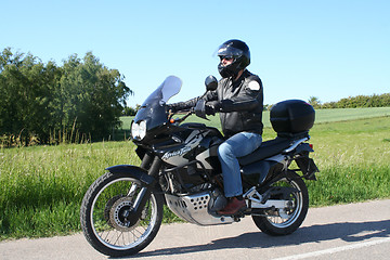 Image showing Biker