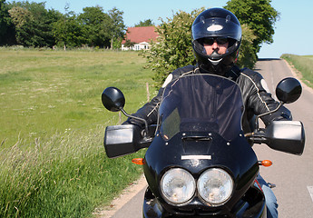 Image showing biker