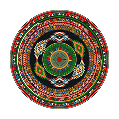 Image showing Aztec mandala