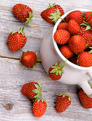 Image showing Forest Strawberries