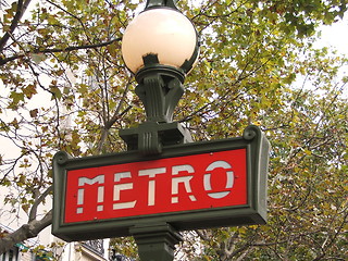 Image showing Metro Paris