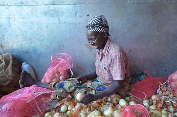 Image showing African woman