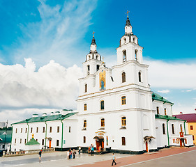 Image showing The cathedral of Holy Spirit in Minsk, Belarus