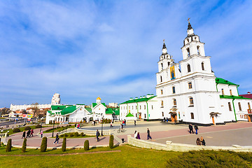 Image showing The cathedral of Holy Spirit in Minsk, Belarus