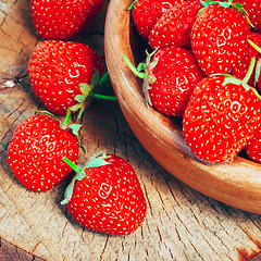 Image showing Strawberry. Strawberries. Organic Berries