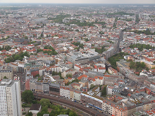 Image showing Berlin aerial view