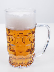 Image showing Lager beer glass