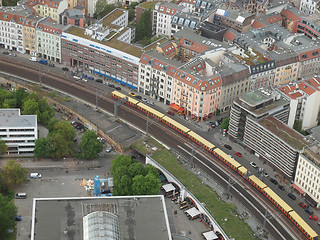 Image showing Berlin aerial view