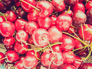 Image showing Retro look Cherry