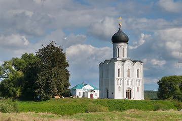 Image showing Church of Intercession on River Nerl