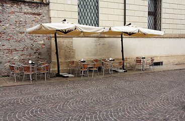 Image showing Cafe terrace