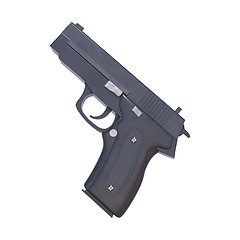 Image showing Pistol on White