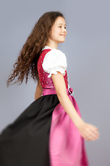 Image showing traditional bavarian girl