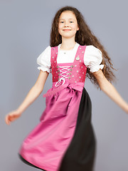 Image showing traditional bavarian girl