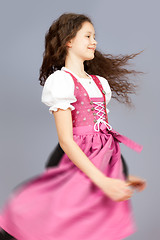 Image showing traditional bavarian girl