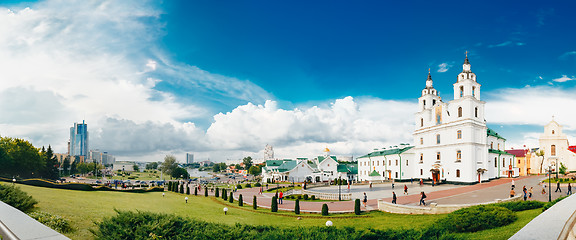 Image showing The cathedral of Holy Spirit in Minsk, Belarus