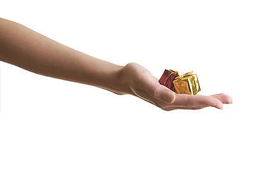 Image showing miniature gifts