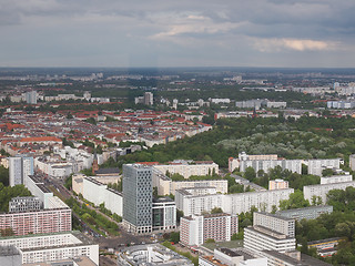 Image showing Berlin aerial view