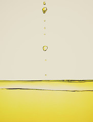 Image showing Retro look Olive oil