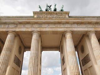 Image showing Brandenburger Tor Berlin