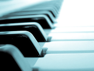 Image showing Music keyboard