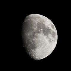 Image showing Gibbous moon