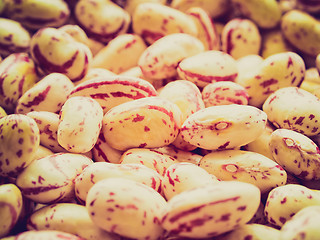 Image showing Retro look Beans salad