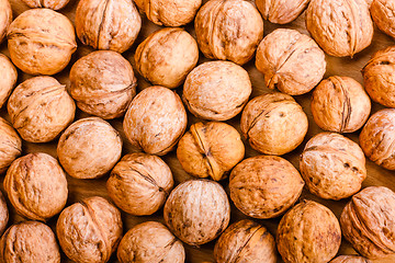 Image showing Walnuts Background