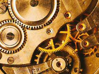 Image showing Clockwork Background 