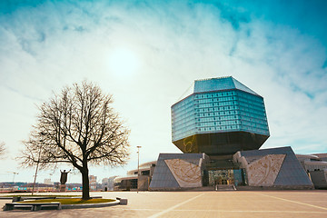 Image showing Building of National Library of Belarus in Minsk