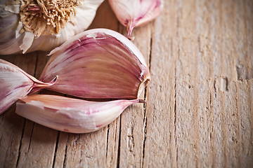 Image showing  cloves of garlic 