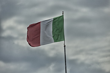 Image showing Italian flag