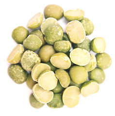 Image showing green peas