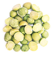 Image showing green peas