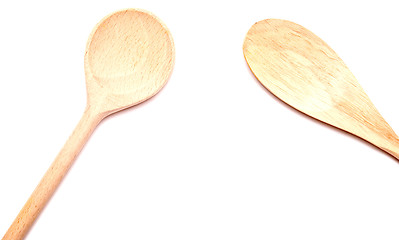 Image showing wooden spoons