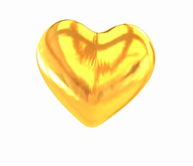 Image showing Gold heart