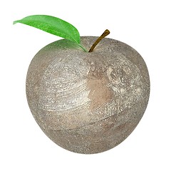 Image showing apple made ??of stone