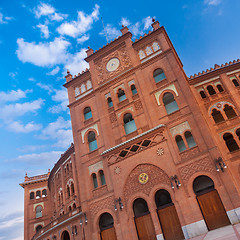 Image showing Bullring in Madrid, Las Ventas, Spain.