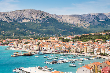 Image showing Baska, Krk, Croatia, Europe.