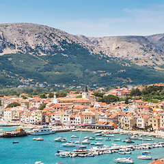 Image showing Baska, Krk, Croatia, Europe.