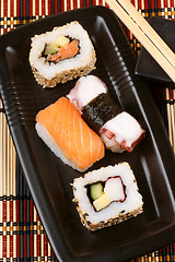 Image showing Assorted sushi