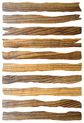 Image showing damaged wooden planks