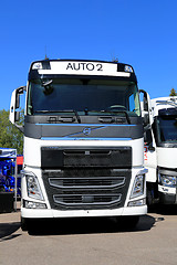 Image showing White Volvo FH Truck, Front View