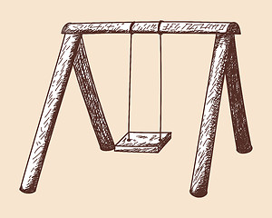 Image showing Swing sketch