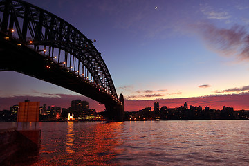 Image showing Sydney Harbour Sunrise