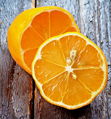 Image showing Orange Lemons