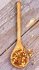 Image showing Dried Chili Flakes