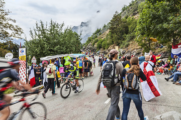 Image showing Audience of Le Tour de France